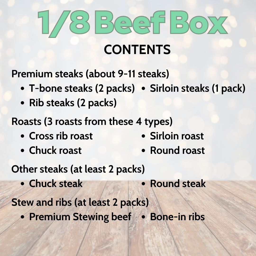 1/8 Beef Box (Calgary Only)