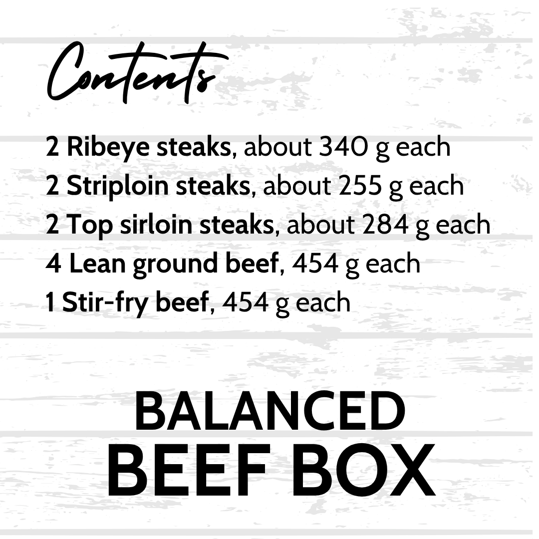 Balanced Box, 1899 Beef Co.
