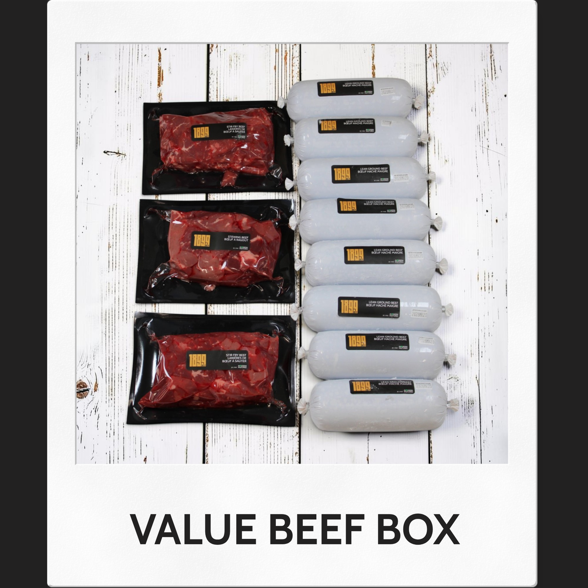 Value Box, 1899 Beef Co.