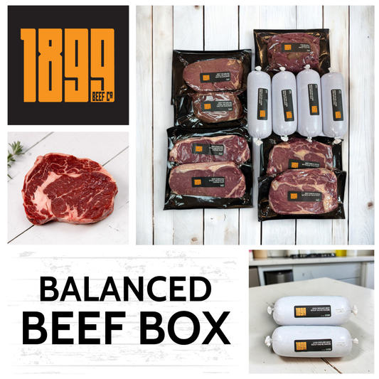 Balanced Box, 1899 Beef Co.