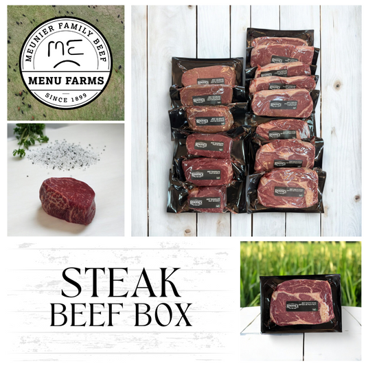 Steak Box, Menu Farms