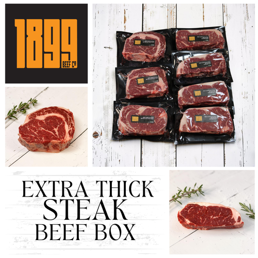 Extra Thick Steak Box, 1899 Beef Co.