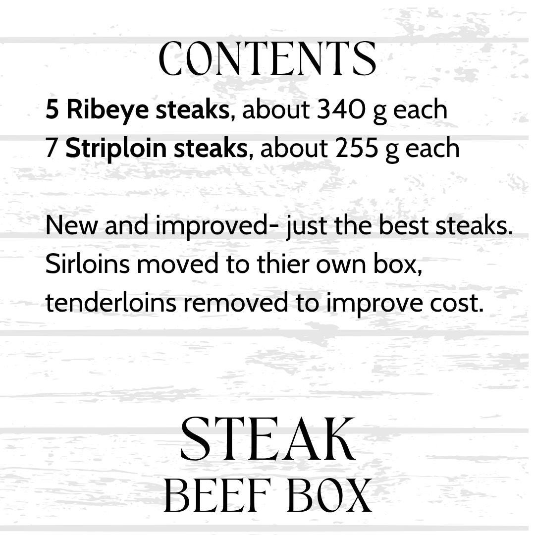 Steak Box, 1899 Beef Co.