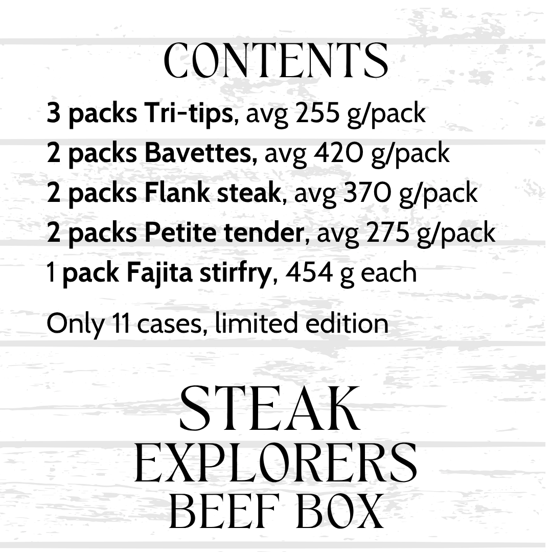 Steak Explorers Box (YYC only), 1899 Beef Co.