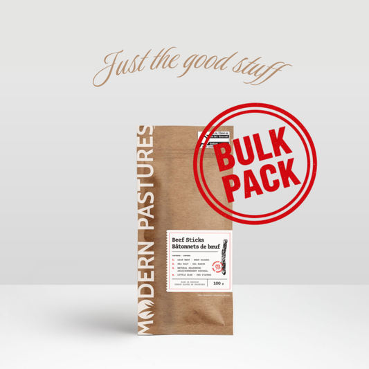 BULK Beef Sticks, Modern Pastures