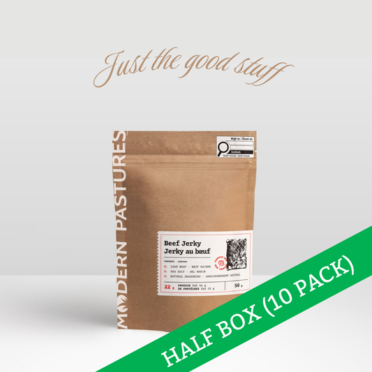 Beef Jerky Half Box, Modern Pastures