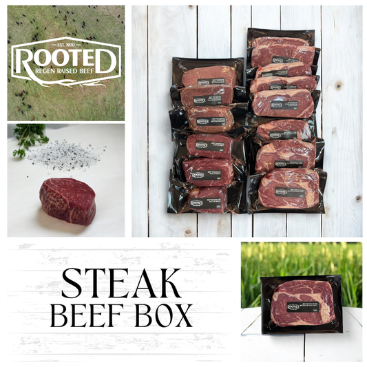 Steak Box, Rooted Beef