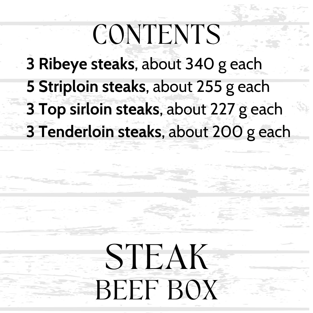 Steak Box, Rooted Beef