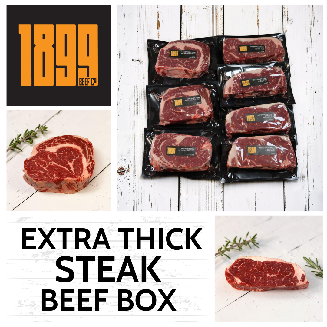 Extra Thick Steak Box, 1899 Beef Co.