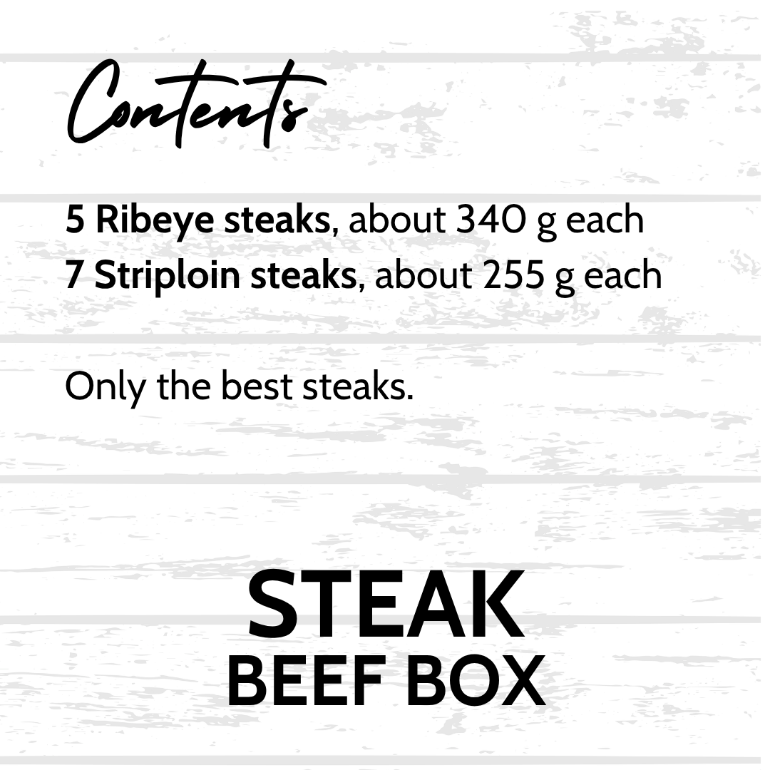 Steak Box, 1899 Beef Co.
