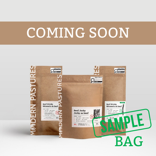 Beef Snack Sampler Bag, Modern Pastures