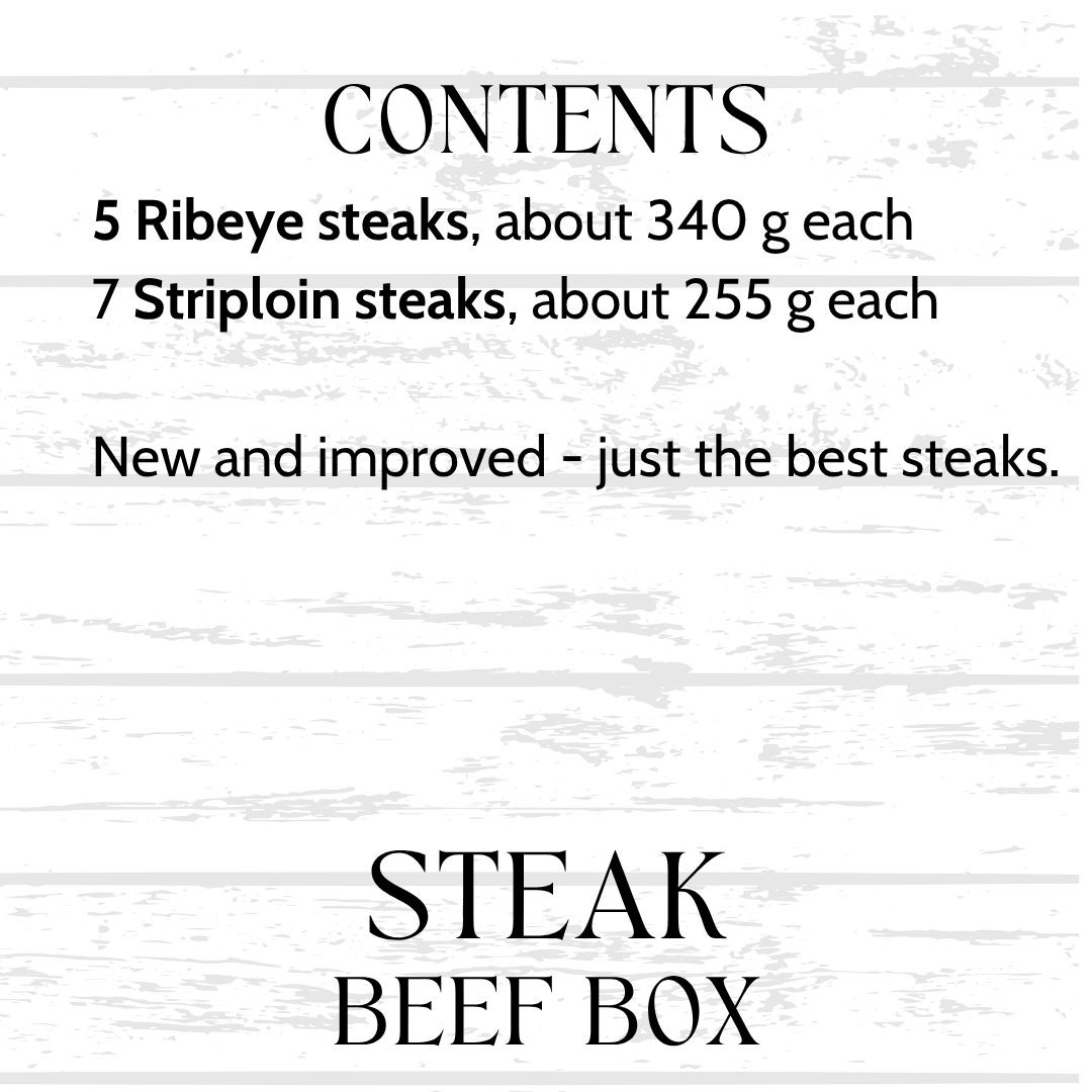 Steak Box, 1899 Beef Co.